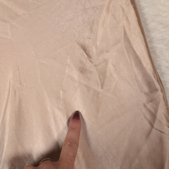 NWT Aqua Cream Maxi Satin Skirt (Issue) Reflecting The Price , See Photo - Picture 2 of 5